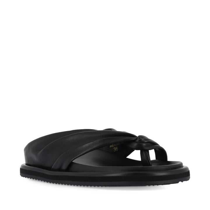 PAOLA - BLACK LEATHER