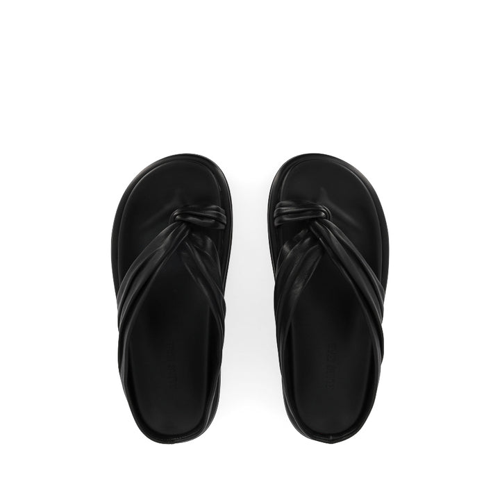 PAOLA - BLACK LEATHER