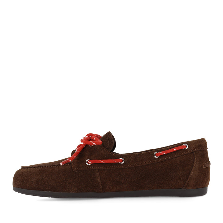 TEDDY - MOCHA RED SUEDE