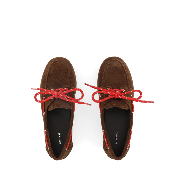 TEDDY - MOCHA RED SUEDE