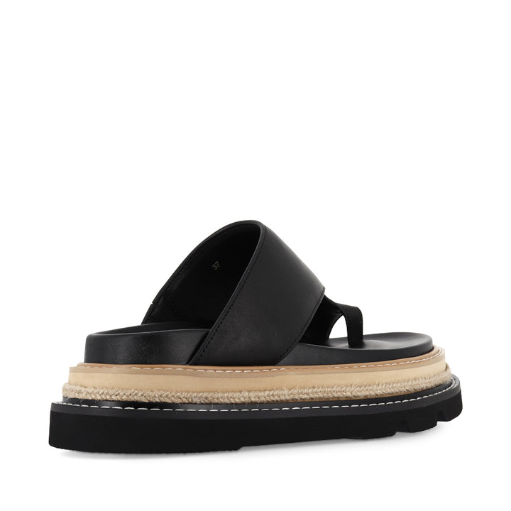 VENETIA - BLACK LEATHER