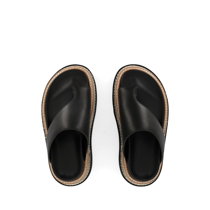 VENETIA - BLACK LEATHER