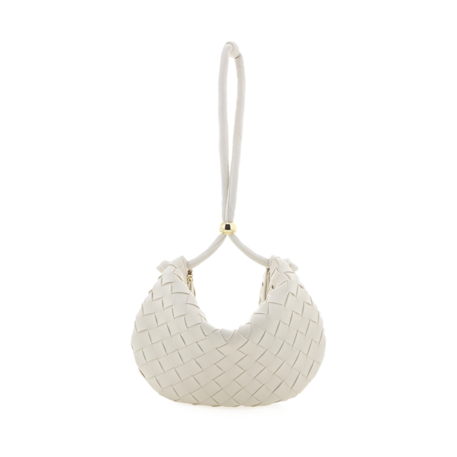 KACEY HANDLE BAG - BONE
