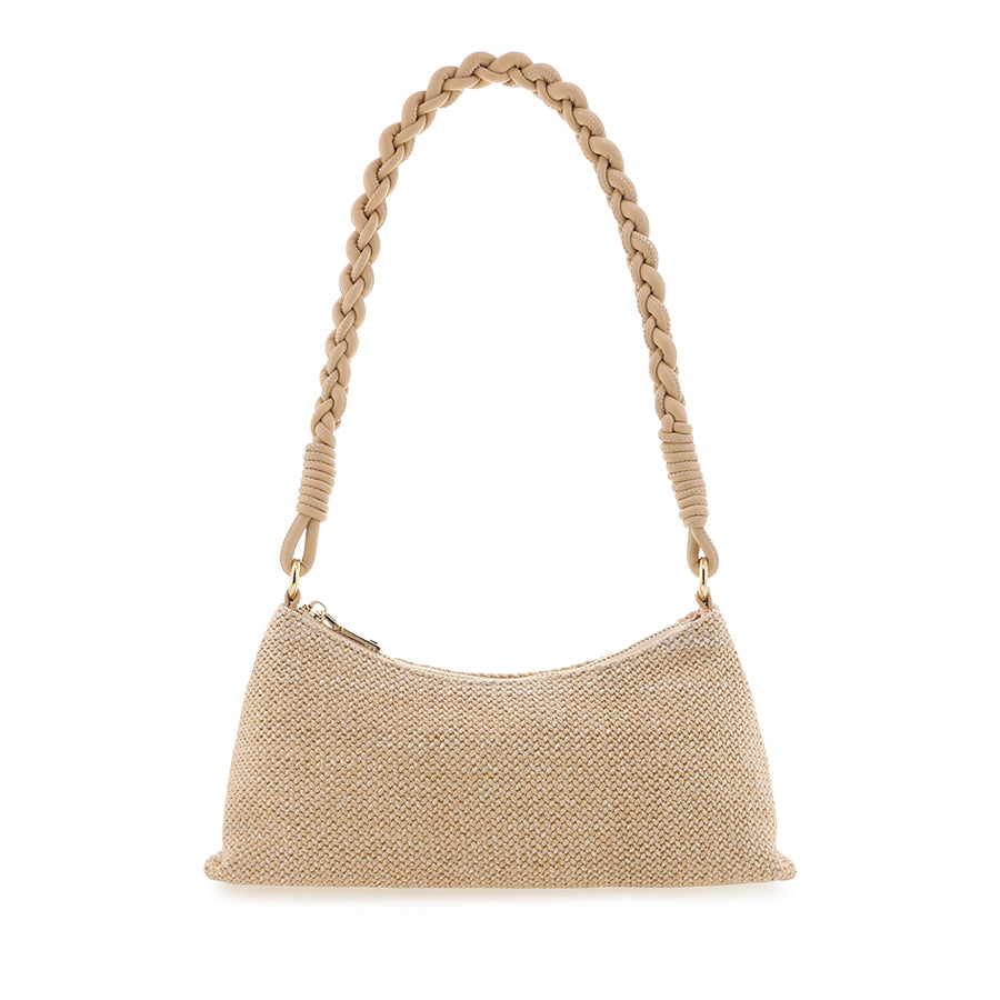 MILLIE HANDLE BAG - NATURAL RAFFIA