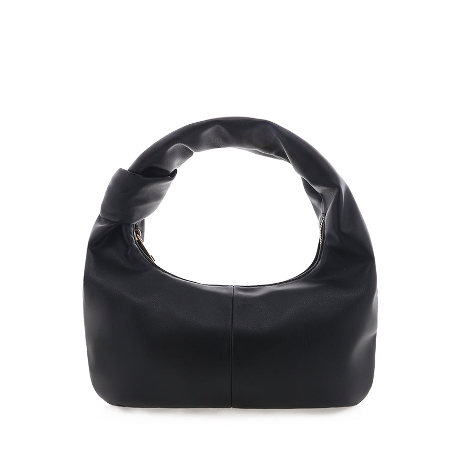 MYLA HANDLE BAG - BLACK