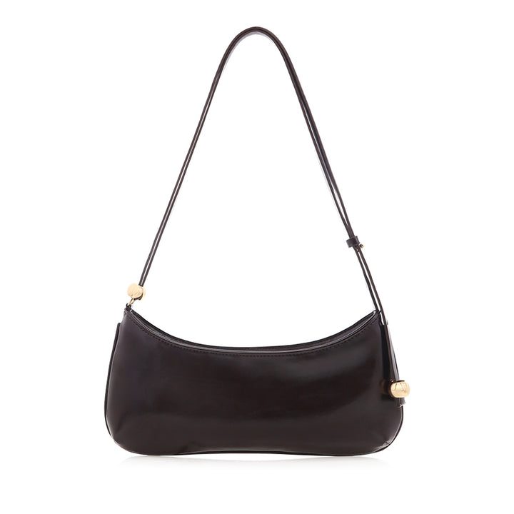 ROSABELLE SHOULDER BAG - CHOCOLATE SHINE