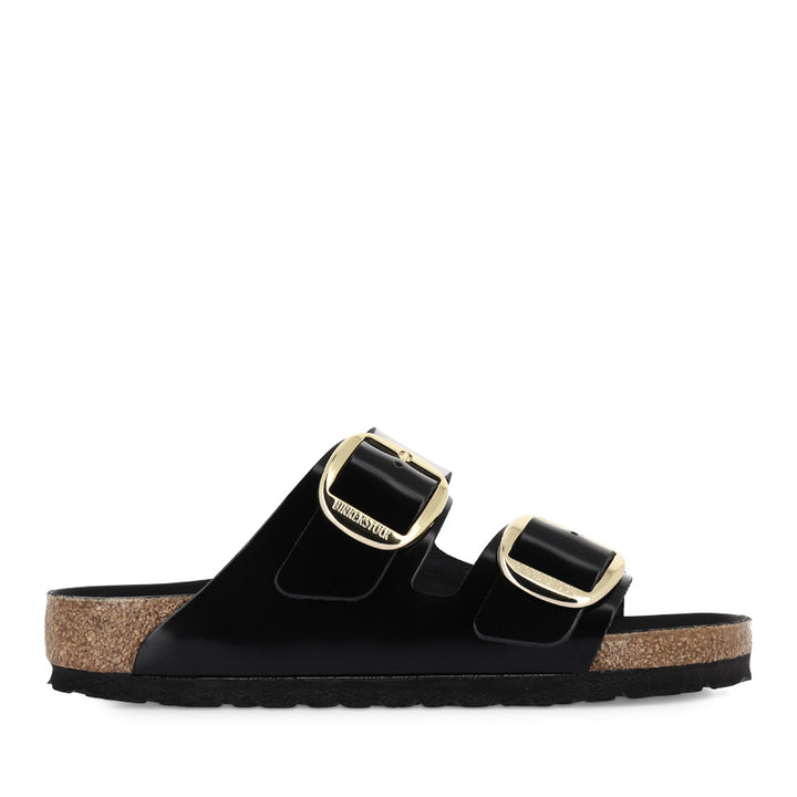 ARIZONA BIG BUCKLE SEASONAL - BLACK HI SHINE LEATHER