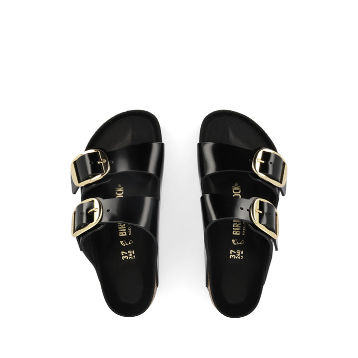ARIZONA BIG BUCKLE SEASONAL - BLACK HI SHINE LEATHER