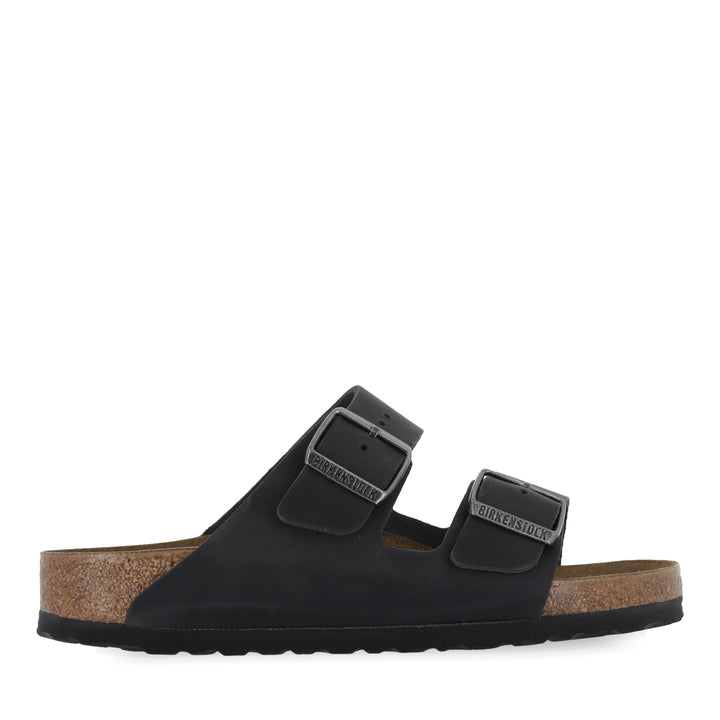 ARIZONA NATURAL LEATHER - OILED BLACK LEATHER
