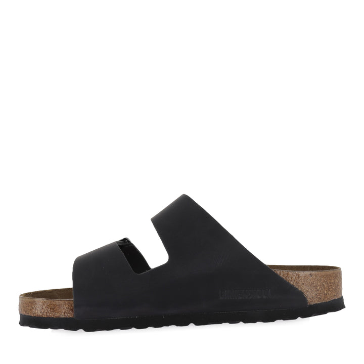 ARIZONA NATURAL LEATHER - OILED BLACK LEATHER
