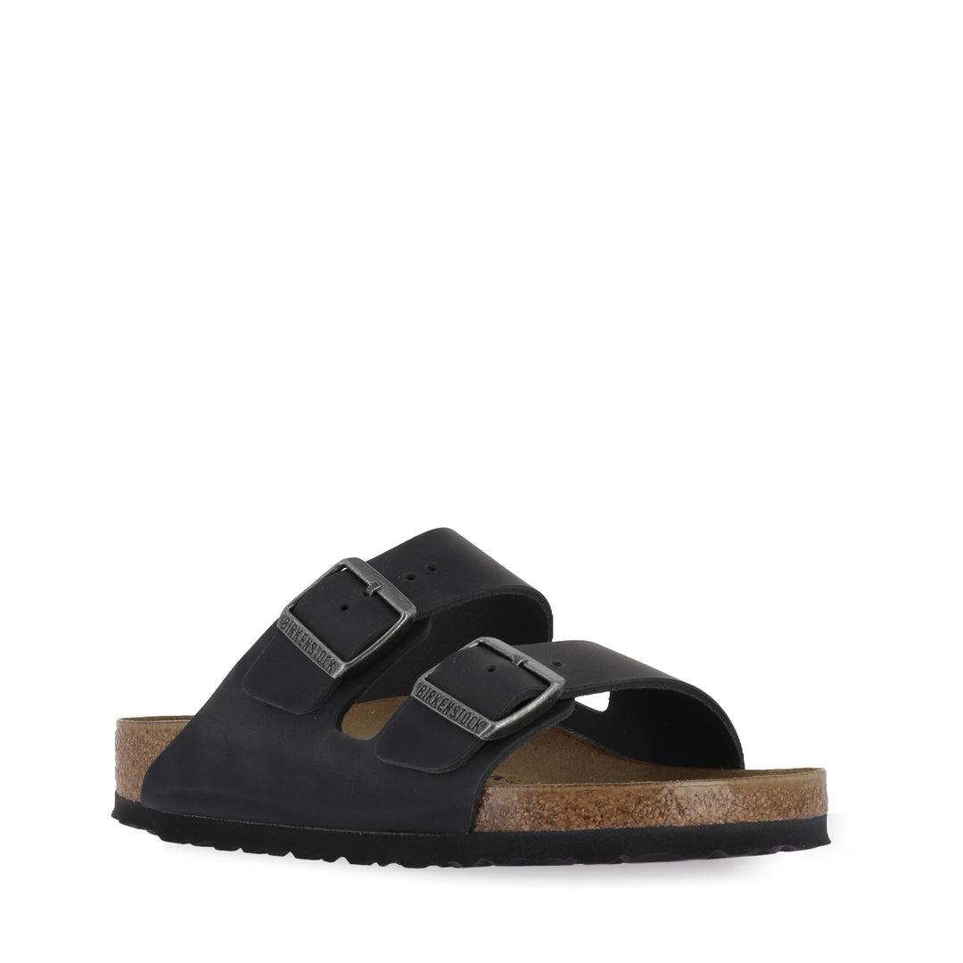 ARIZONA NATURAL LEATHER - OILED BLACK LEATHER