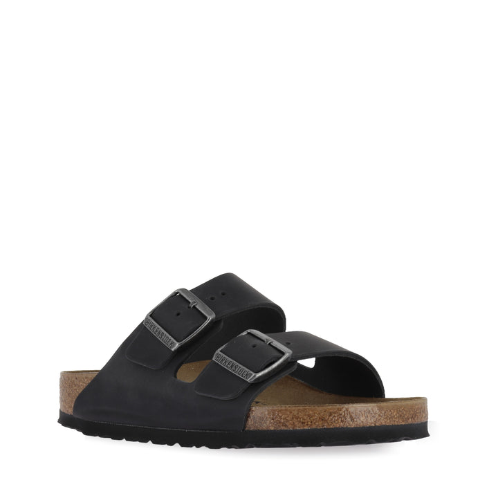 ARIZONA NATURAL LEATHER - OILED BLACK LEATHER
