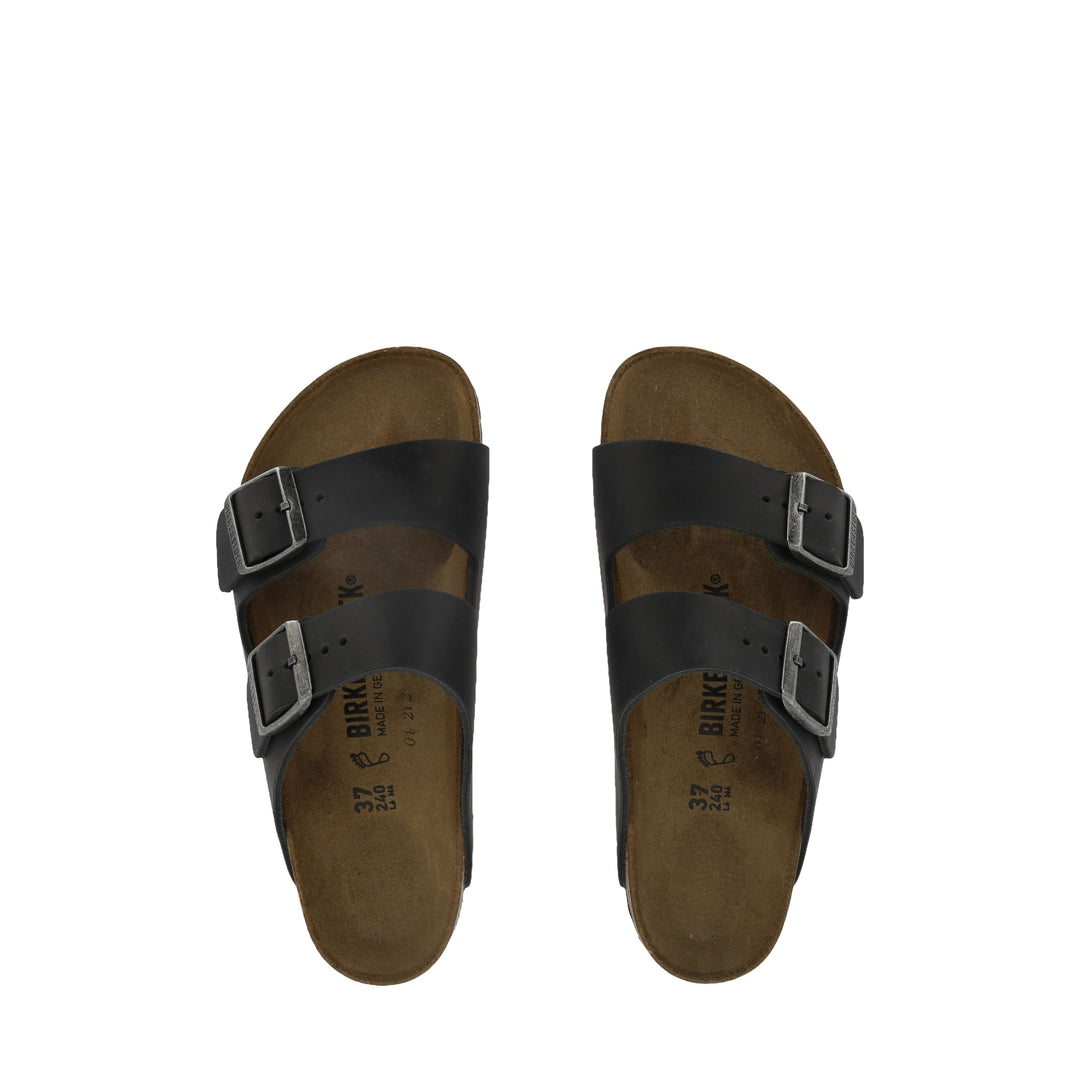 ARIZONA NATURAL LEATHER - OILED BLACK LEATHER