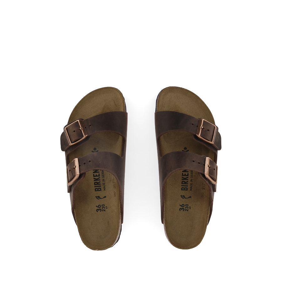 ARIZONA NATURAL LEATHER NARROW - HABANA LEATHER