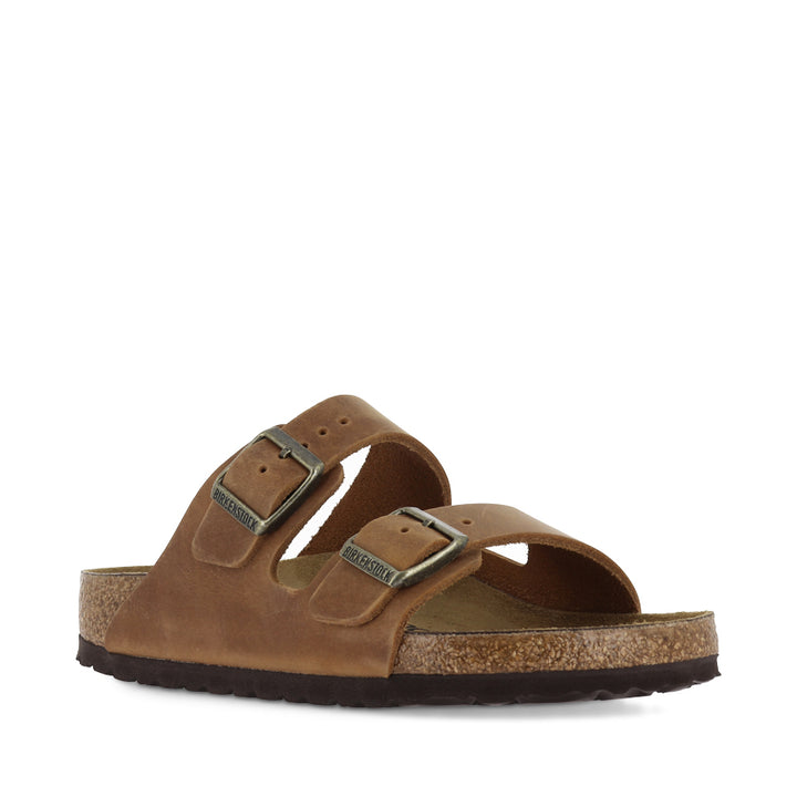 ARIZONA NATURAL LEATHER - COGNAC OILED LEATHER