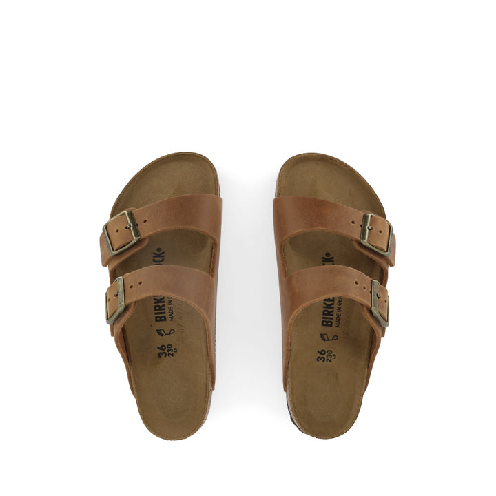 ARIZONA NATURAL LEATHER - COGNAC OILED LEATHER