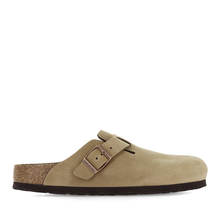 BOSTON NATURAL LEATHER NARROW - TOBACCO BROWN OILED LEATHER