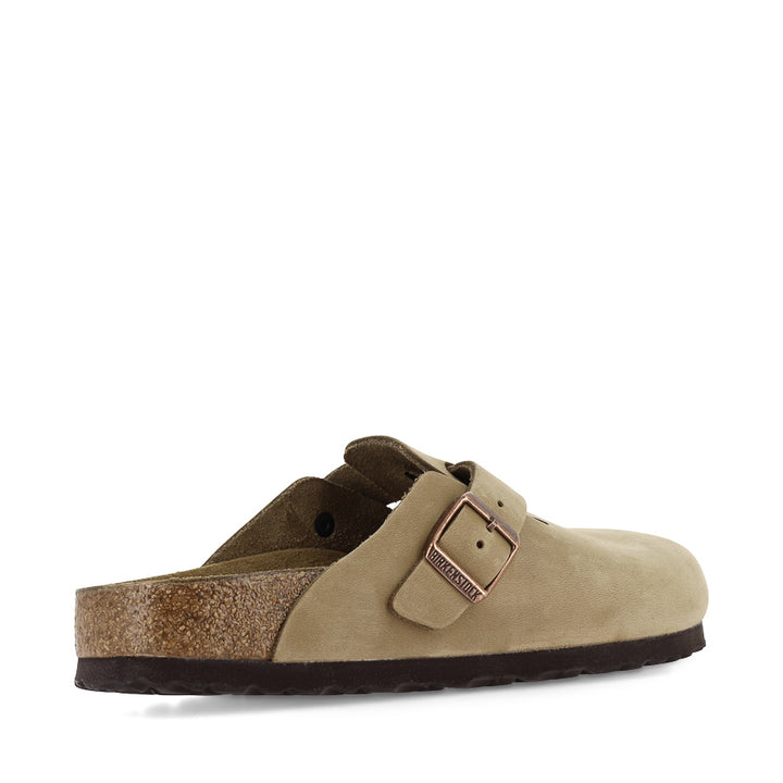 BOSTON NATURAL LEATHER NARROW - TOBACCO BROWN OILED LEATHER