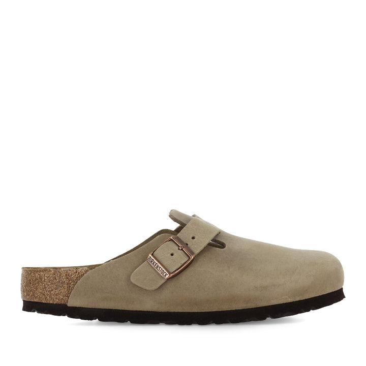 BOSTON NATURAL LEATHER - TOBACCO BROWN LEATHER