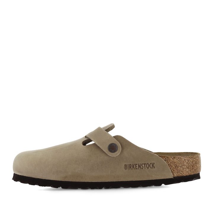 BOSTON NATURAL LEATHER - TOBACCO BROWN LEATHER