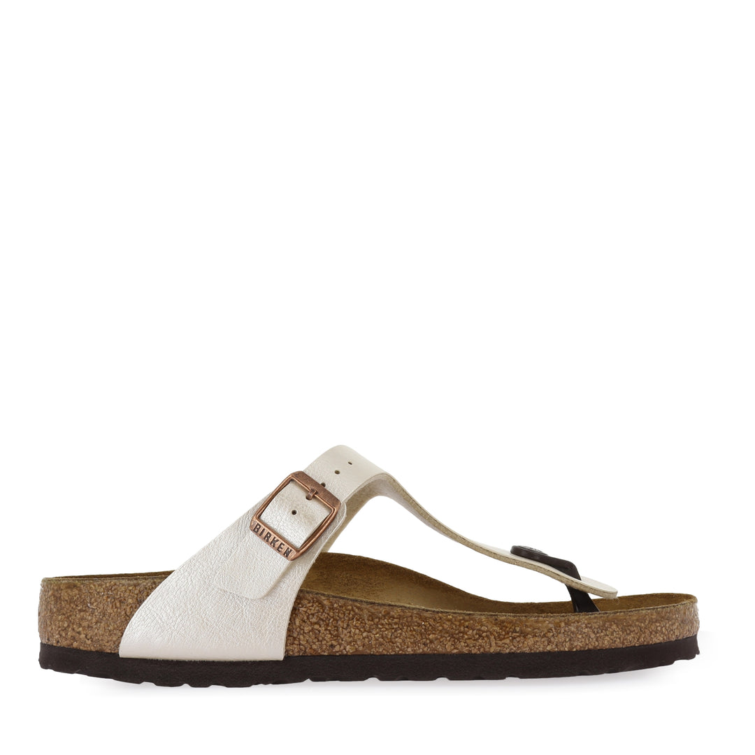 GIZEH BIRKO-FLOR - PEARL WHITE