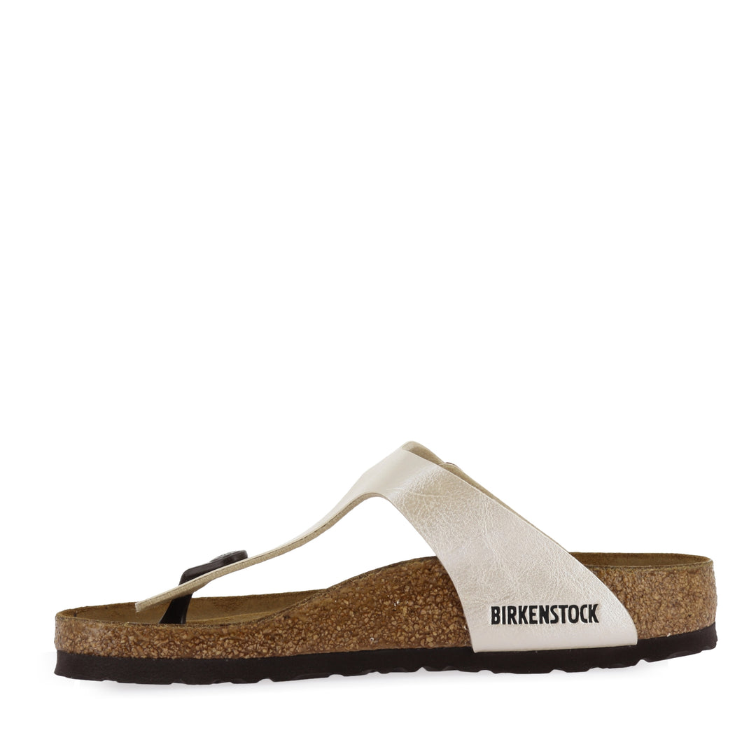 GIZEH BIRKO-FLOR - PEARL WHITE