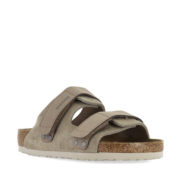 UJI - TAUPE SUEDE/NUBUCK LEATHER