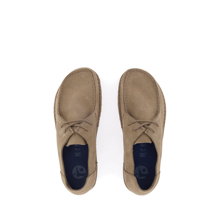 UTTI LACE - GREY TAUPE SUEDE