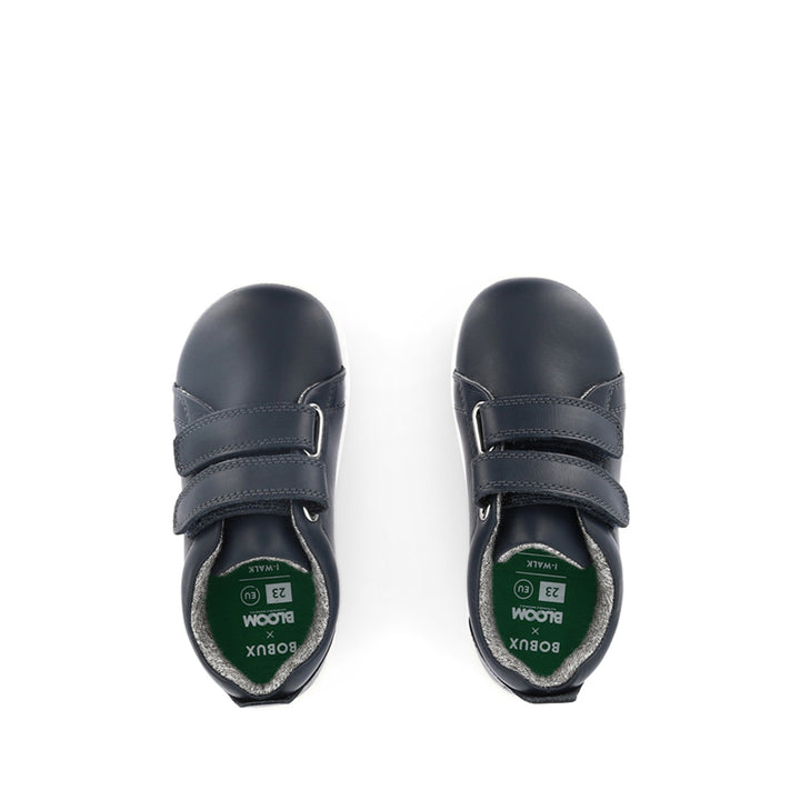 GRASSCOURT I WALK - NAVY LEATHER