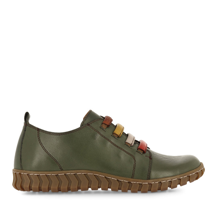 KINSLEY - OLIVE MULTI LEATHER
