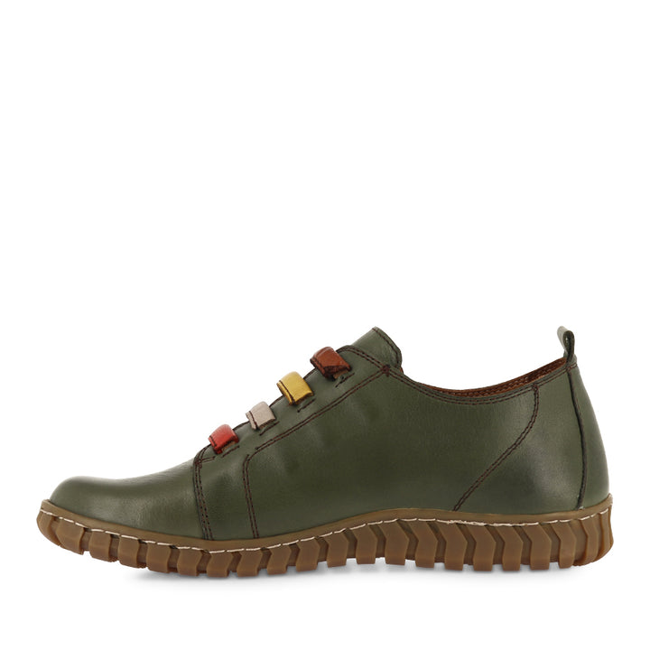 KINSLEY - OLIVE MULTI LEATHER