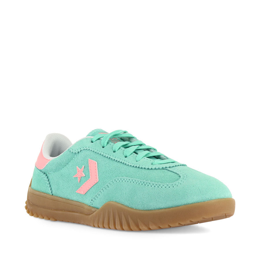 RUN STAR TRAINER LOW SUEDE - LT AQUA SPARK/LT JELLYFISH JITTER/EGRET