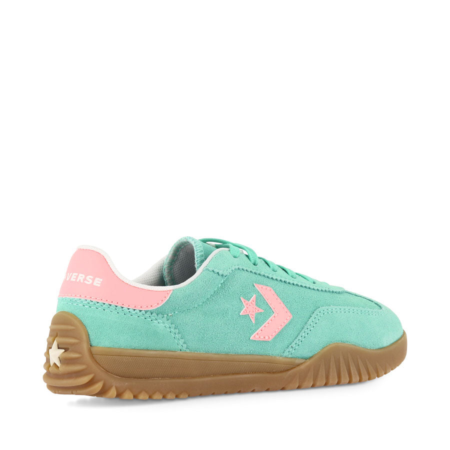 RUN STAR TRAINER LOW SUEDE - LT AQUA SPARK/LT JELLYFISH JITTER/EGRET