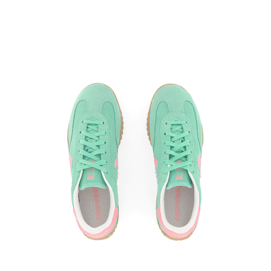 RUN STAR TRAINER LOW SUEDE - LT AQUA SPARK/LT JELLYFISH JITTER/EGRET