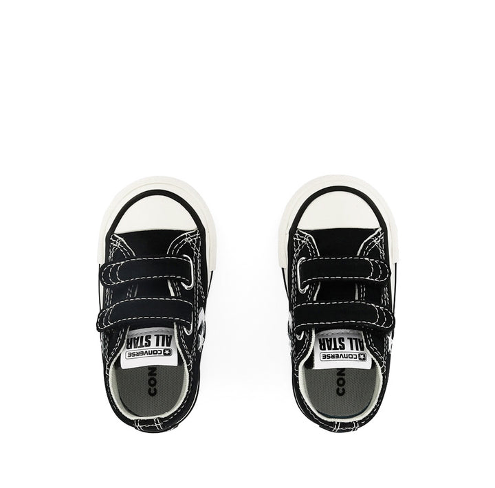 STAR PLAYER 76 2V LOW INFANT - BLACK/WHITE/EGRET