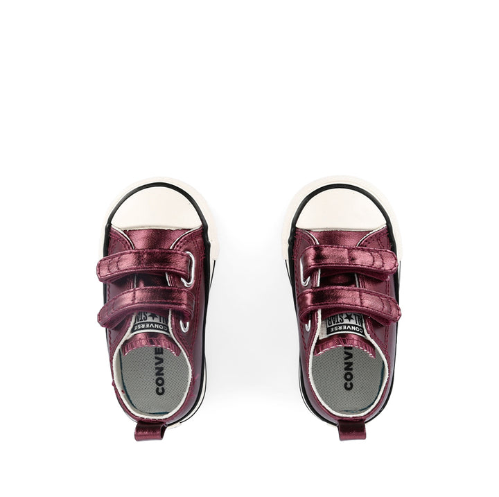 CT ALL STAR 2V LOW INFANT METALLIC - MESA ROSE/EGRET/BLACK