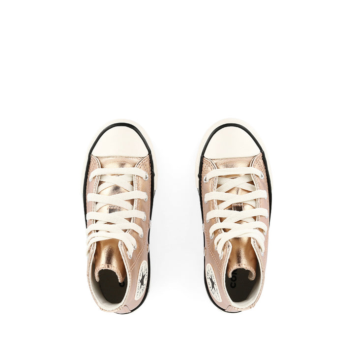 CT ALL STAR HI YOUTH METALLIC - GOLD/EGRET/BLACK