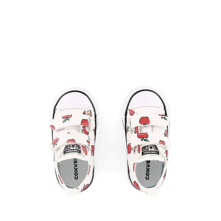 INF CT ALLOVER APPLES LOW - WHITE/RED/BLACK