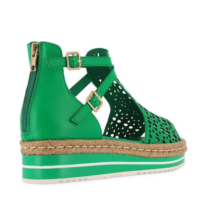 ACCRA - BRIGHT EMERALD LEATHER