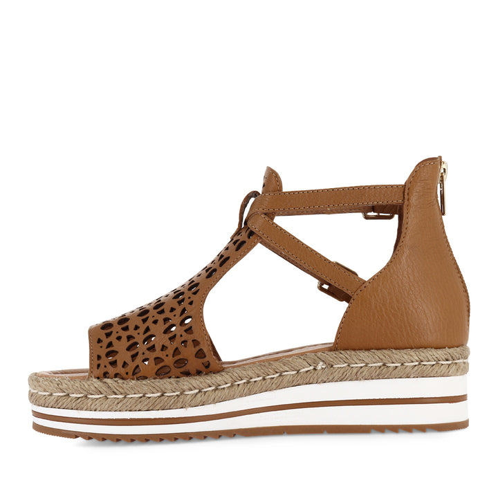 ACCRA - DARK TAN LEATHER