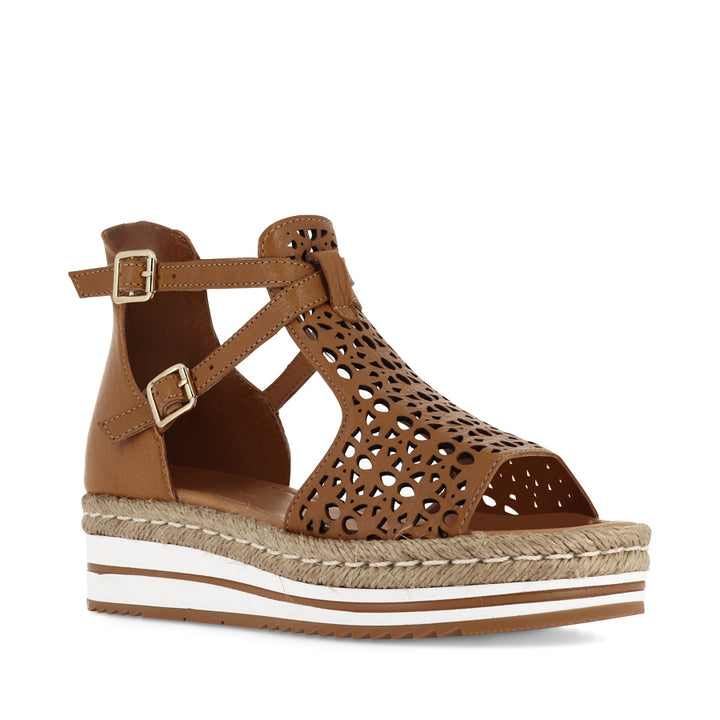 ACCRA - DARK TAN LEATHER