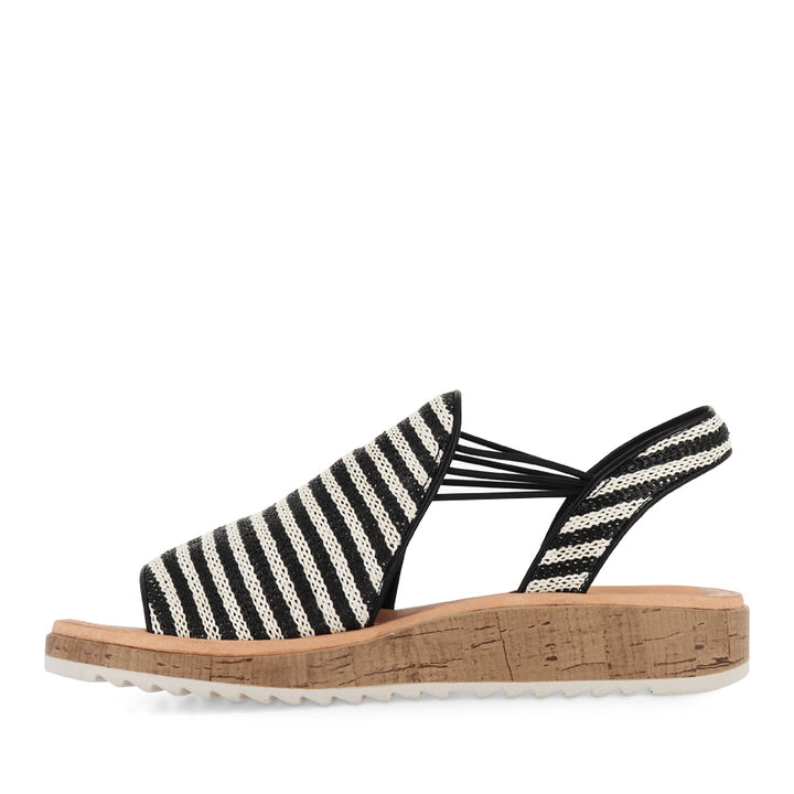 OARLISS - BLACK STRIPE RAFFIA