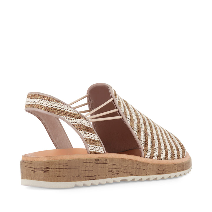 OARLISS - COFFEE STRIPE RAFFIA