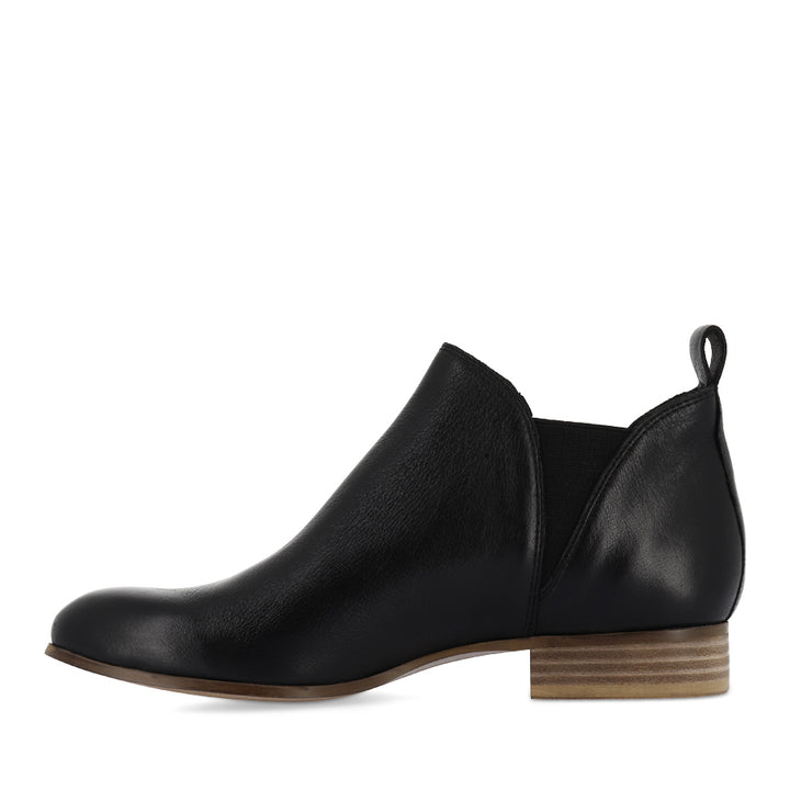 FOE - BLACK LEATHER NATURAL HEEL