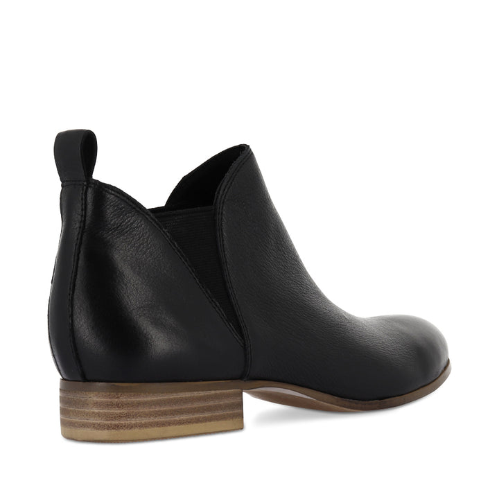 FOE - BLACK LEATHER NATURAL HEEL
