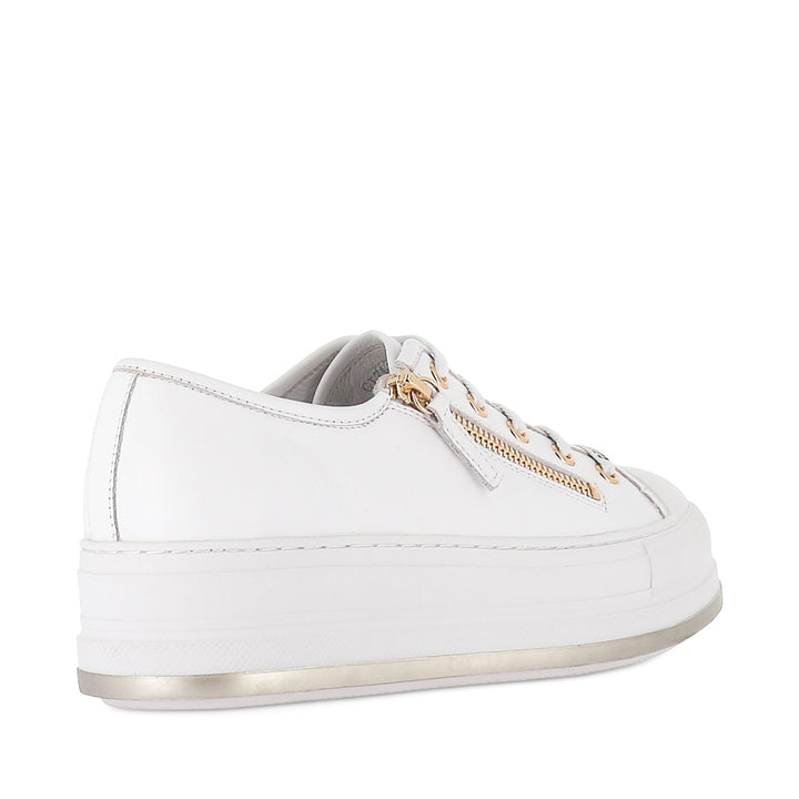 GIZA - WHITE LEATHER