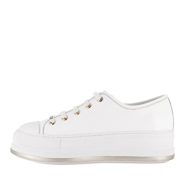 GIZA - WHITE LEATHER