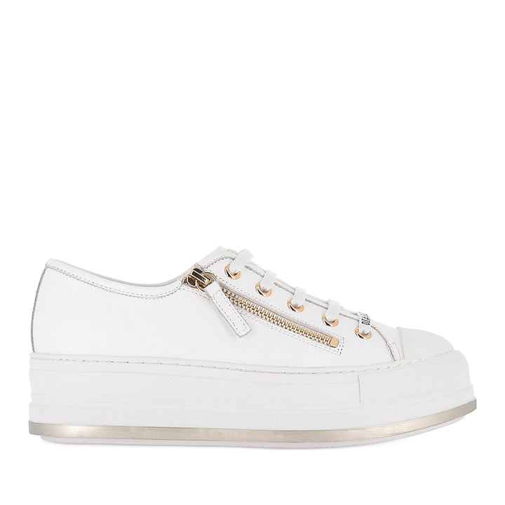 GIZA - WHITE LEATHER