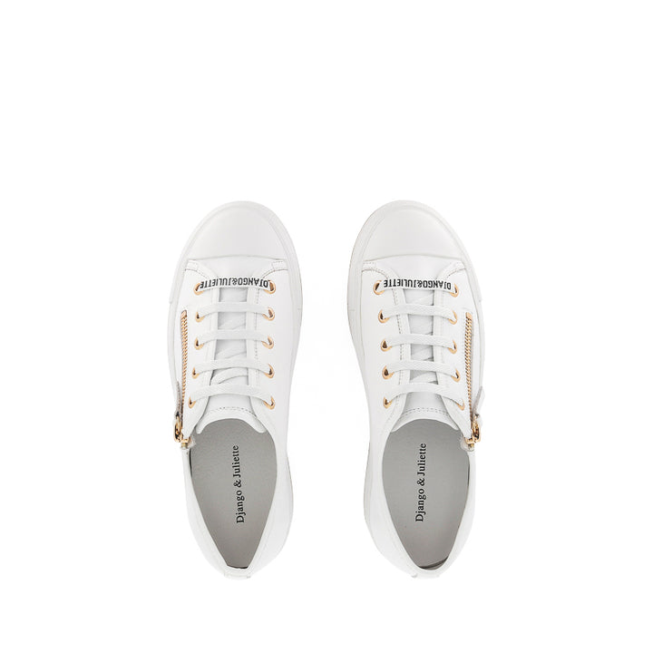 GIZA - WHITE LEATHER