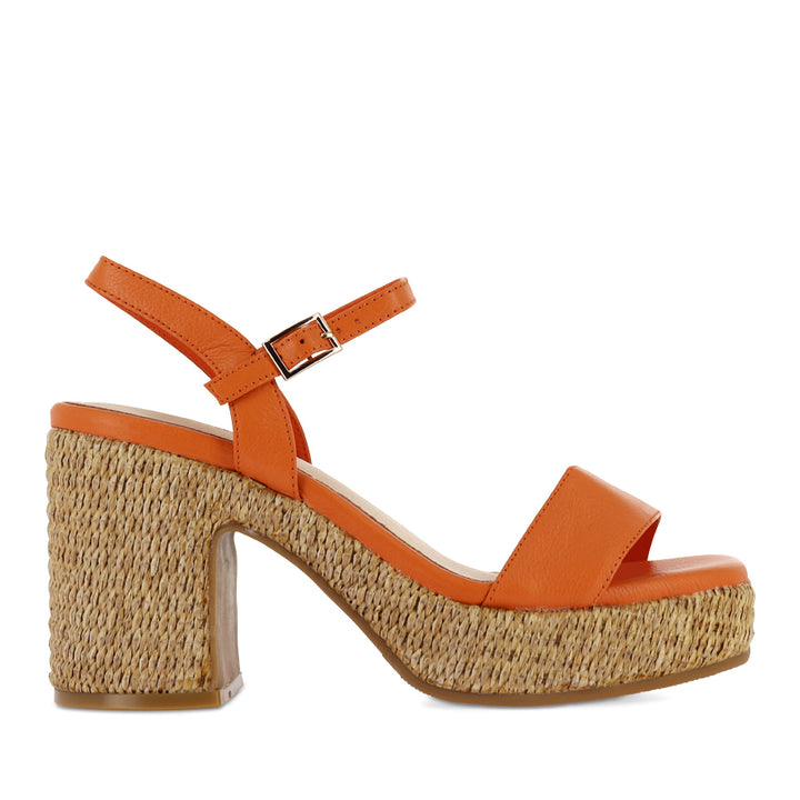 KELLOW - BRIGHT ORANGE LEATHER